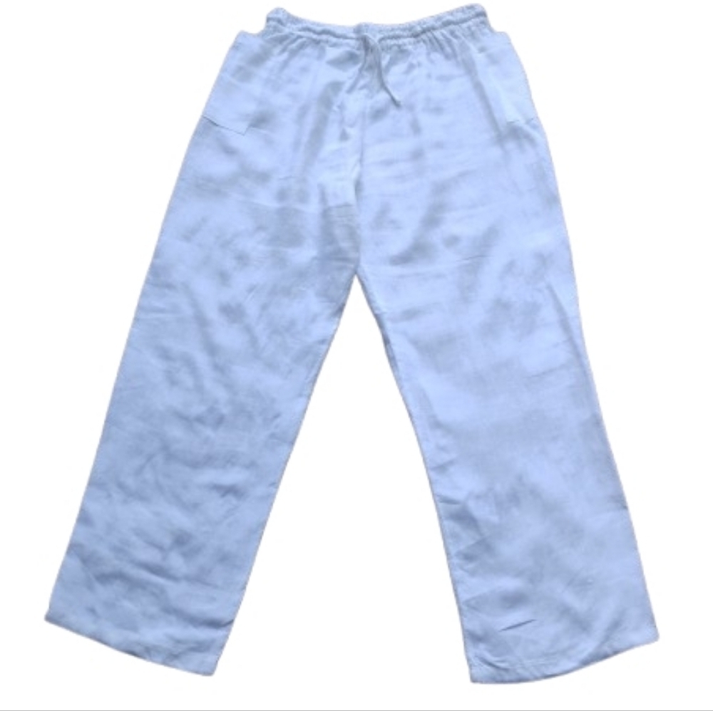 Sartoria Saracena White XL Linen Pants